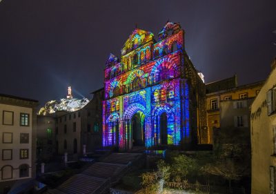 Le Puy-en-Velay – The Cathedral at night