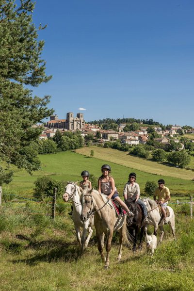 Horse-riding to La Chaise-Dieu