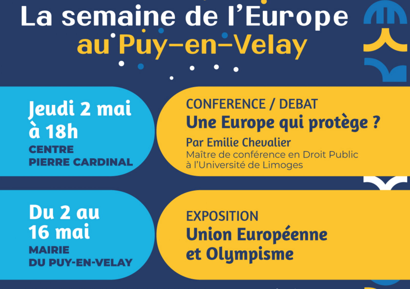 La semaine de l’Europe au Puy-en-Velay