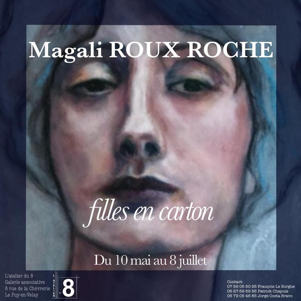Magali Roux Roche expose ses filles en carton